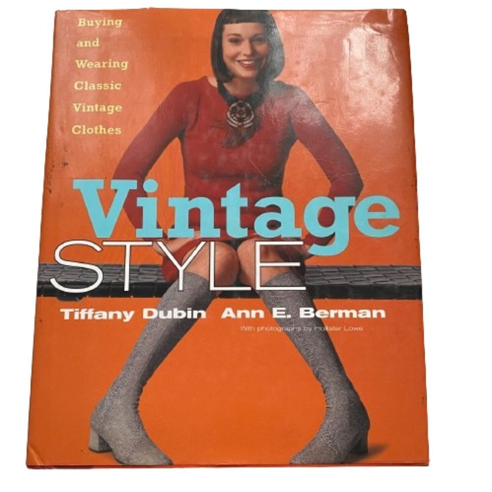HC Vintage style fashion coffee table book T Dubin and A E Berman